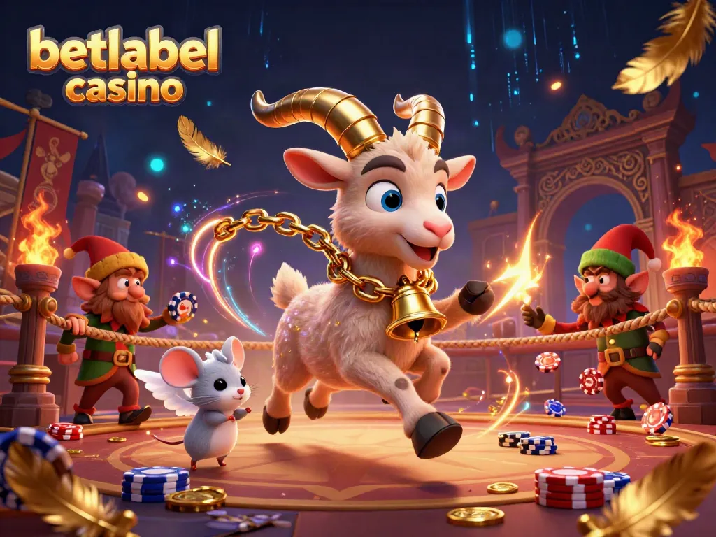 Engage with the thrilling experience of betlabel casino in a festive gaming scene.